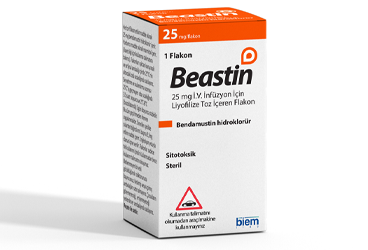BEASTIN 25 MG IV INFUZYON ICIN LIYOFILIZE TOZ ICEREN FLAKON
